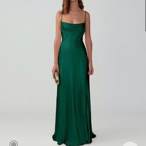 Fame and Partners Emerald Maxi Dress